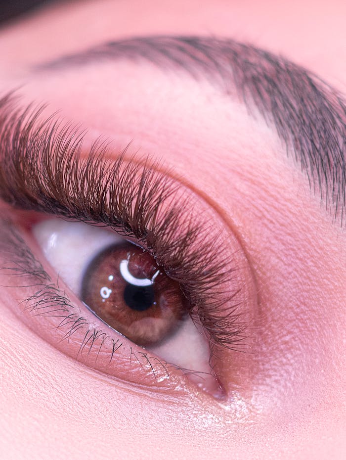 Eyeliner sfumato — prima e dopo
